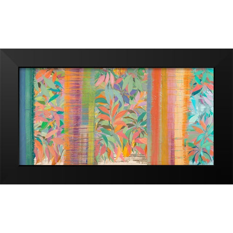 Jungle Fever Black Modern Wood Framed Art Print by Corrado, Italo