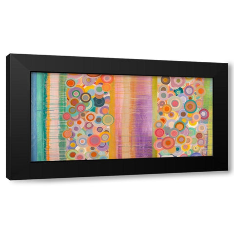 Primavera Pop Black Modern Wood Framed Art Print with Double Matting by Corrado, Italo
