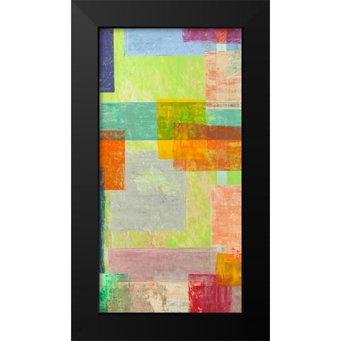 Festa dEstate II Black Modern Wood Framed Art Print by Corrado, Italo