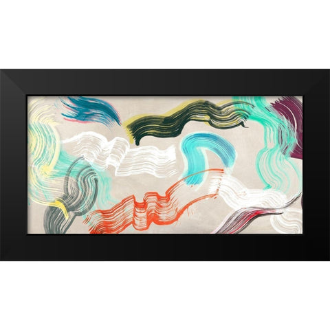 Youth Reinvented Black Modern Wood Framed Art Print by Ikeda, Haru