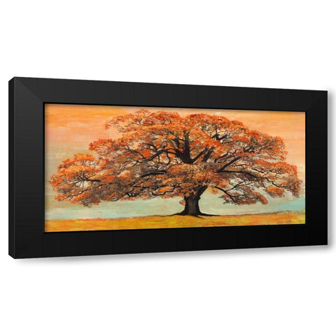 Oak Black Modern Wood Framed Art Print with Double Matting by Eelder, Jan