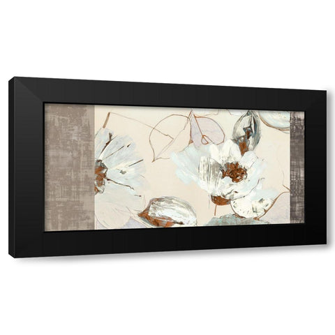 Parure (Neutral) Black Modern Wood Framed Art Print with Double Matting by Kelly, Parr
