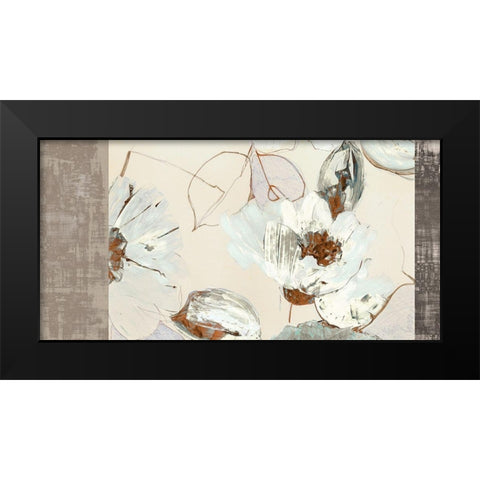 Parure (Neutral) Black Modern Wood Framed Art Print by Kelly, Parr