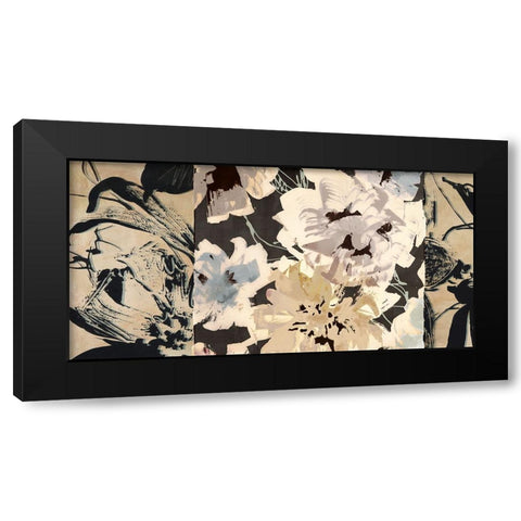 Earth Flowers II Black Modern Wood Framed Art Print with Double Matting by Parr, Kelly