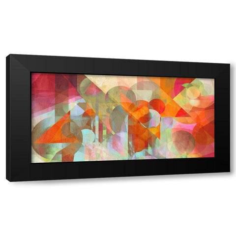 Alternate Movements Black Modern Wood Framed Art Print with Double Matting by Kaj, Rama