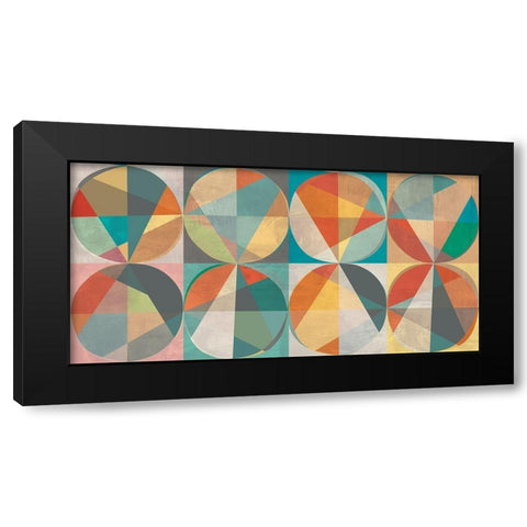 Visual Ephemerides II Black Modern Wood Framed Art Print with Double Matting by Kaj, Rama