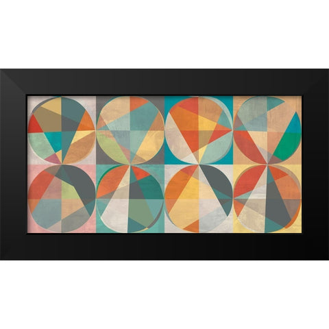 Visual Ephemerides II Black Modern Wood Framed Art Print by Kaj, Rama