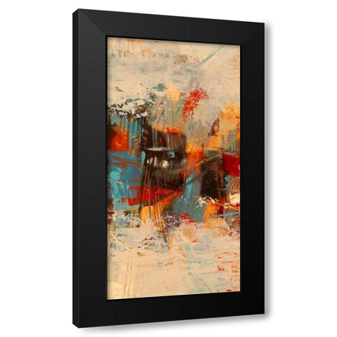 Estate II Black Modern Wood Framed Art Print with Double Matting by Lucas
