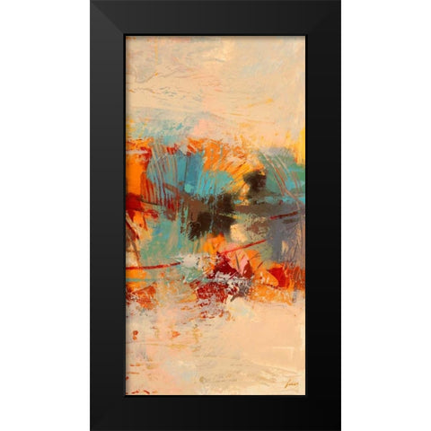 Estate III Black Modern Wood Framed Art Print by Lucas