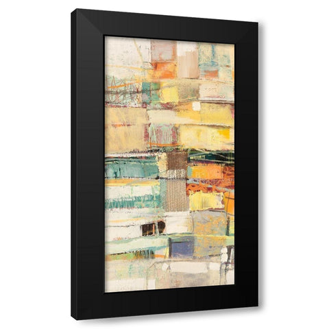 Caleidoscopio (detail) A Black Modern Wood Framed Art Print with Double Matting by Lucas