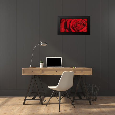 Madame Black Modern Wood Framed Art Print by Villa, Luca