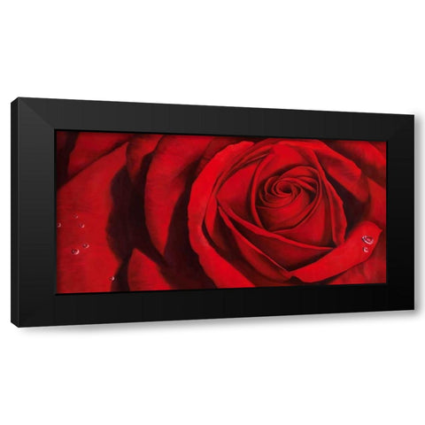 Madame Black Modern Wood Framed Art Print with Double Matting by Villa, Luca