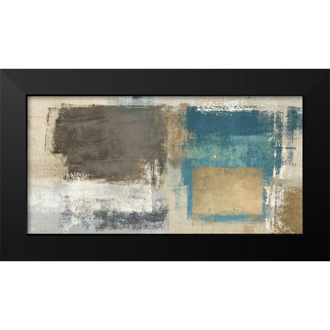 Abstract Levitation  Black Modern Wood Framed Art Print by Ludwig, Maun