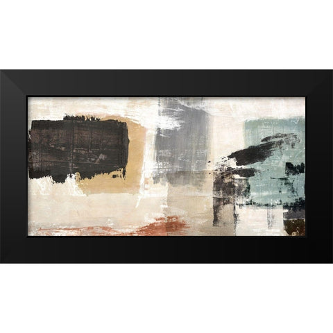 Gemini Black Modern Wood Framed Art Print by Maun, Ludwig