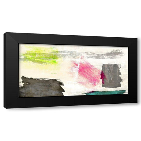 Virgo Black Modern Wood Framed Art Print by Maun, Ludwig