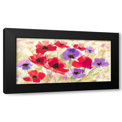 Campo in Primavera Black Modern Wood Framed Art Print by Florio, Luigi