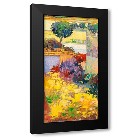 Colore dei campi II Black Modern Wood Framed Art Print with Double Matting by Gasoline Images