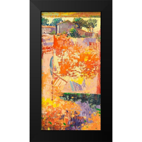 Colore dei campi III Black Modern Wood Framed Art Print by Gasoline Images