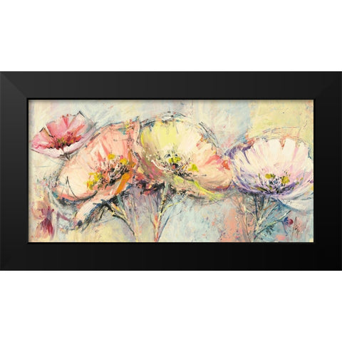 Fiori in primavera Black Modern Wood Framed Art Print by Florio, Luigi