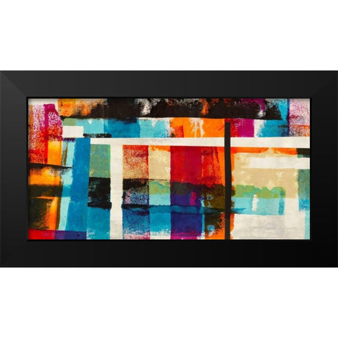 Big Sur Black Modern Wood Framed Art Print by Navarro, Manuel