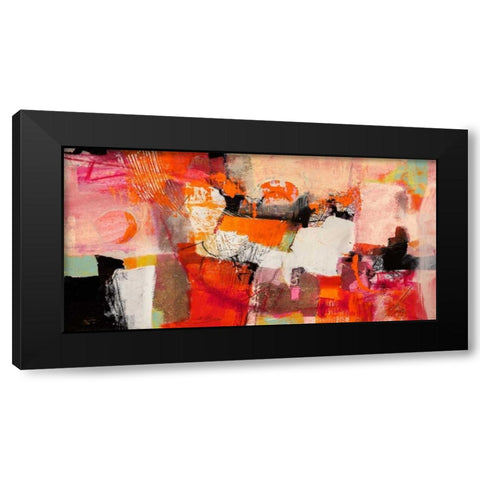 Colors of Summer Black Modern Wood Framed Art Print by Pima, Arthur