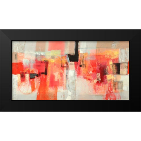 Giovinezza Black Modern Wood Framed Art Print by Piovan, Maurizio