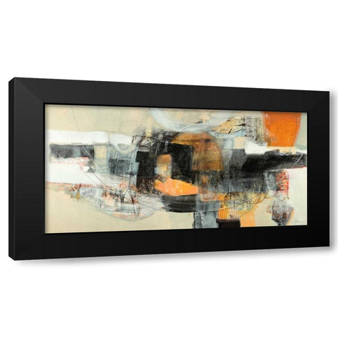Tempi remoti Black Modern Wood Framed Art Print by Piovan, Maurizio