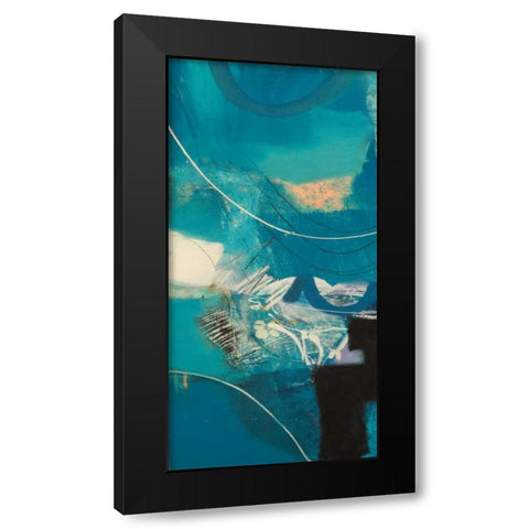 Un viaggio II Black Modern Wood Framed Art Print by Piovan, Maurizio