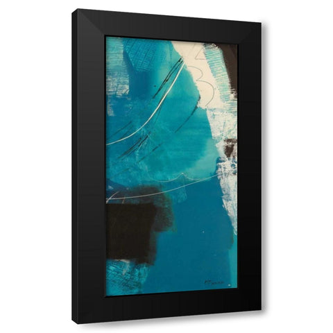 Un viaggio III Black Modern Wood Framed Art Print by Piovan, Maurizio
