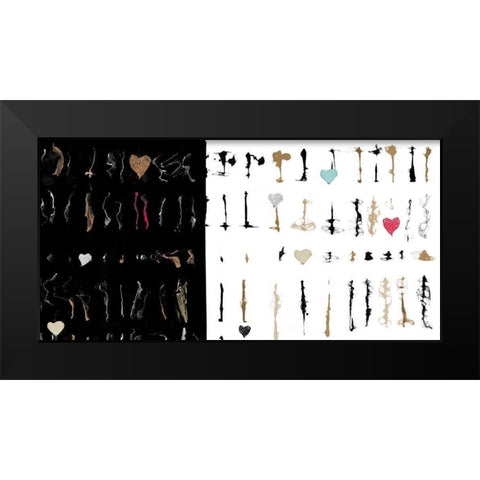 Series of Persistence I Black Modern Wood Framed Art Print by Peter, Winkel