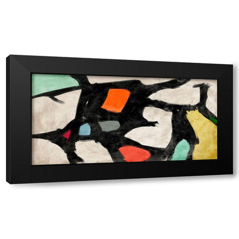 Endless Possibilities Black Modern Wood Framed Art Print with Double Matting by Caine, Roland