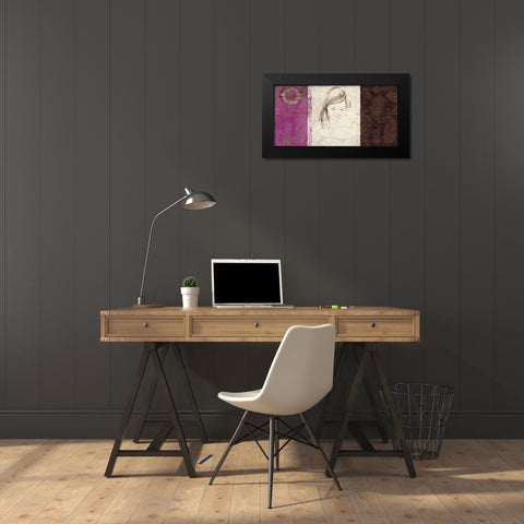 Maternite I Black Modern Wood Framed Art Print by Roux, Simon