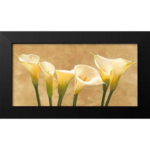 Calle bianche Black Modern Wood Framed Art Print by Biffi, Serena
