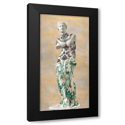 Stattoo II â€“ Venus Black Modern Wood Framed Art Print by Hill, Steven