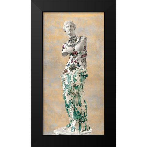 Stattoo II â€“ Venus Black Modern Wood Framed Art Print by Hill, Steven