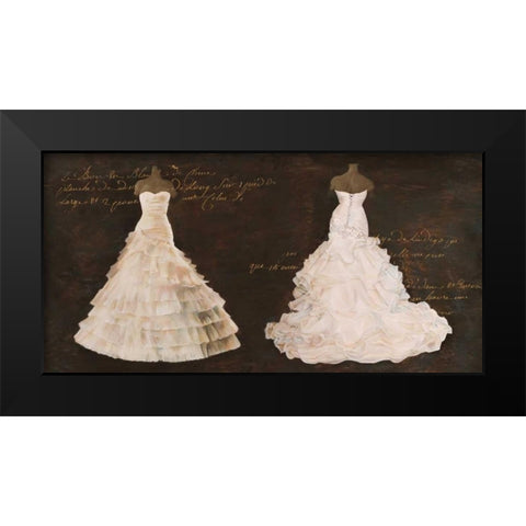 Elegant Folies Black Modern Wood Framed Art Print by Cairoli, Stefano