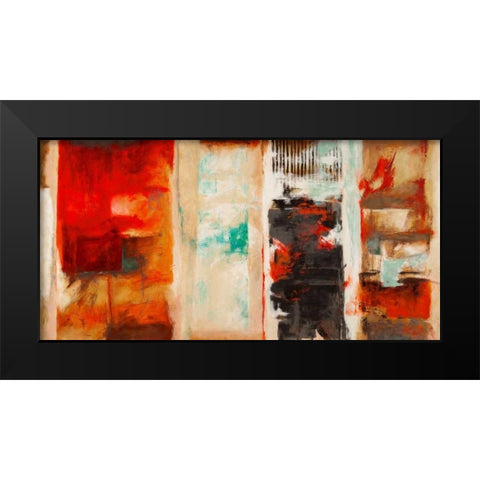 Seasons Black Modern Wood Framed Art Print by Stone, Jim