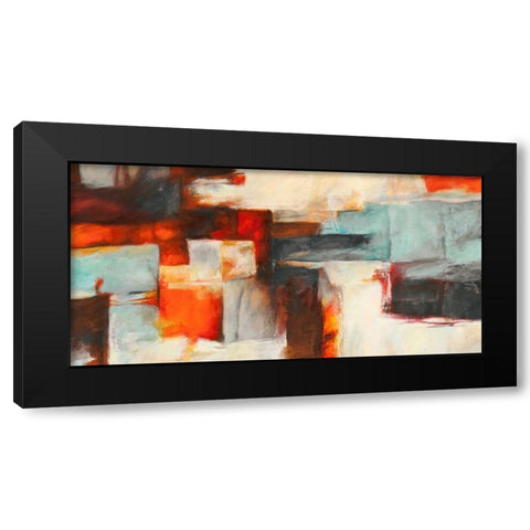 Avalanche Black Modern Wood Framed Art Print by Stone, Jim