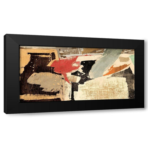 Stone Garden Black Modern Wood Framed Art Print by Stone, Jim