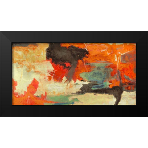 Indian Summer Black Modern Wood Framed Art Print by Stone, Jim