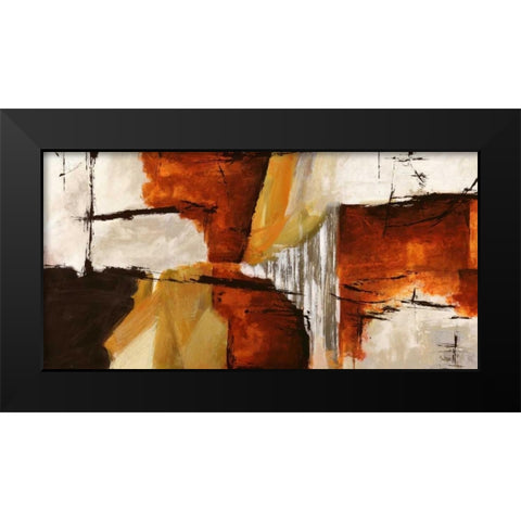 Of Wood and Stone Black Modern Wood Framed Art Print by Stone, Jim