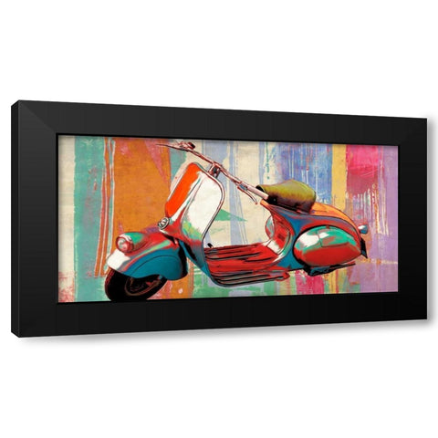 Hommage Black Modern Wood Framed Art Print by Rizzardi, Teo