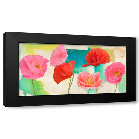 Festival Black Modern Wood Framed Art Print with Double Matting by Rizzardi, Teo