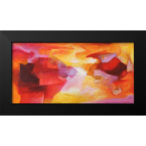 Ipanema Black Modern Wood Framed Art Print by Perelli, Teo Vals