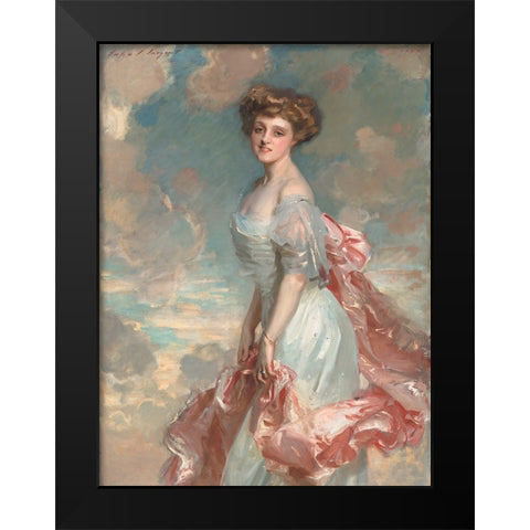 Miss Mathilde Townsend Black Modern Wood Framed Art Print by Sargent, John Singer