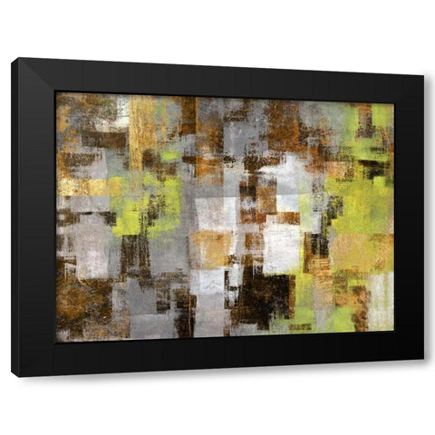 Forest in Springtime Black Modern Wood Framed Art Print with Double Matting by Aprile, Alessio