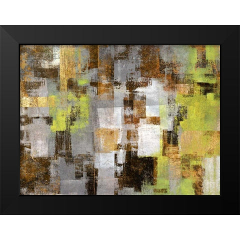 Forest in Springtime Black Modern Wood Framed Art Print by Aprile, Alessio