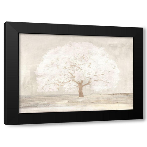Pale Tree Black Modern Wood Framed Art Print by Aprile, Alessio