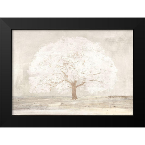 Pale Tree Black Modern Wood Framed Art Print by Aprile, Alessio
