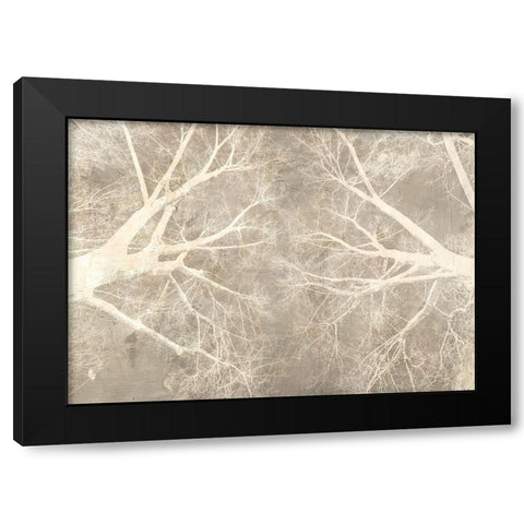 Look Up Black Modern Wood Framed Art Print with Double Matting by Aprile, Alessio